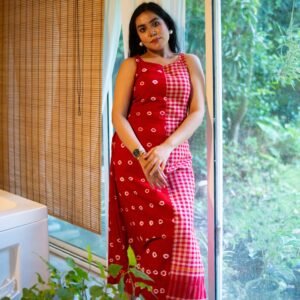Arzoo | A Red Bandhni Affair ❤️