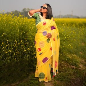 Gamchha Polka - Iced Lemon