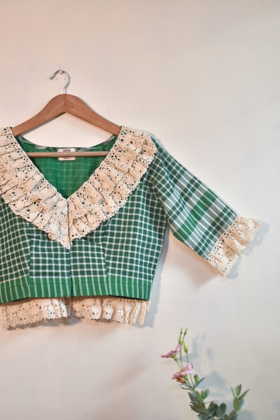 Green Sabeki Gamchha - Image 3