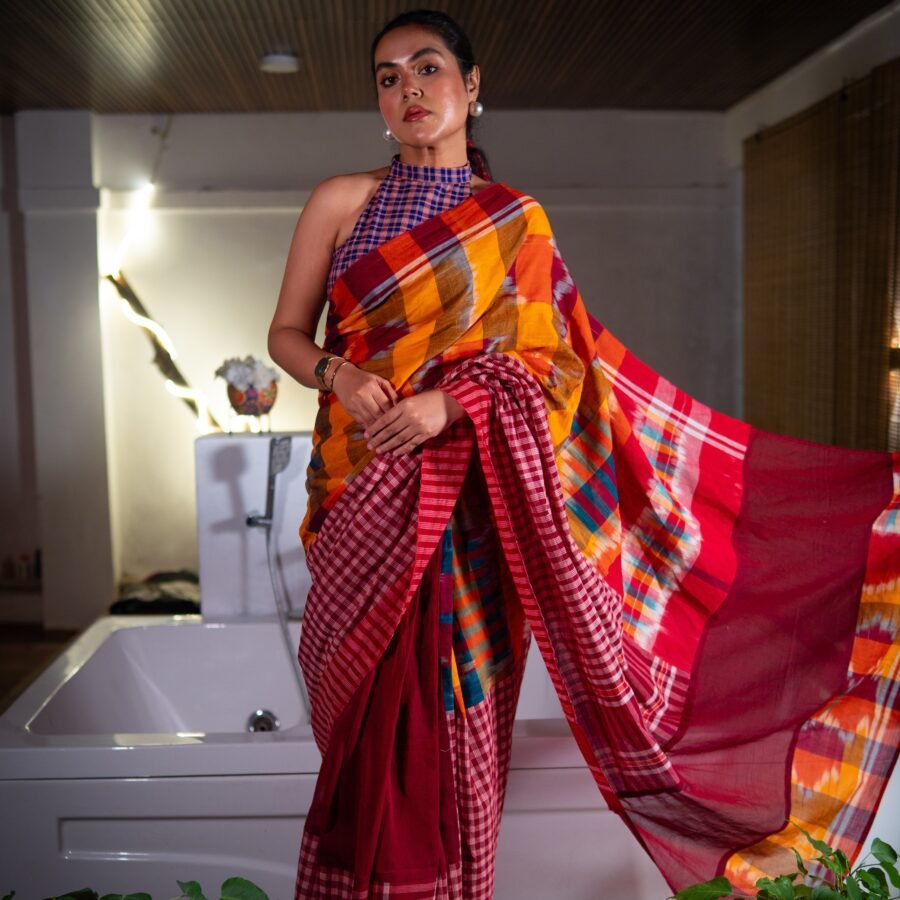 Rohini | A Festive Maroon Affair ❤️